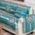 Turquoise Sky Southwestern Loveseat Cover - CLEARANCE