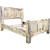 Lima Live Edge Bed with Clear Lacquer - Queen