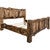 Lima Live Edge Bed with Provincial Stain - Twin