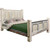 Lima Sawn Bed with Iron & Clear Lacquer - Twin