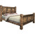 Lima Sawn Bed with Iron & Provincial Stain - Twin