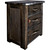 Lima Live Edge 3 Drawer Chest - Jacobean Stain