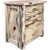 Lima Live Edge 3 Drawer Chest - Clear Lacquer