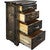 Lima Live Edge 4 Drawer Chest - Jacobean Stain