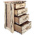 Lima Live Edge 4 Drawer Chest - Clear Lacquer