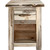 Lima Live Edge 30 Inch Nightstand - Clear Lacquer