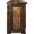 Lima Sawn 7 Drawer Dresser with Iron & Provincial Stain
