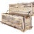 Lima Live Edge 5 Foot Blanket Chest - Clear Lacquer