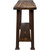 Lima Console Table with Shelf & Provincial Stain - Copper Creek Legs