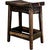 Lima 30 Inch Saddle Barstool - Jacobean Stain