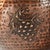 Pine Woods Hammered Copper Accent Lamp