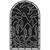 Moonlit Mountain View Metal Wall Art