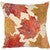 Falling Leaves Square Accent Pillow - Cream