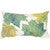 Falling Leaves Oblong Accent Pillow - White