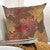 Falling Leaves Square Accent Pillow - Caramel