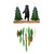 Aspen Bear Wind Chime