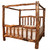 Aspen Creek Canopy Bed - King