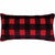 Checkers Scarlet Accent Pillow