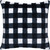 Checkers Snow Euro Sham