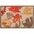 Fall Leaves Tan Indoor/Outdoor Rug - 2 x 3