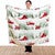 Woodland Farm Christmas Sherpa Throw