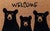 Welcome Bears Coir Mat