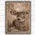 Birch Deer Throw Blanket - Small