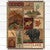 Mountain Lake Collage Throw Blanket - Small