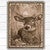 Birch Deer Throw Blanket - Large