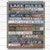 Lake Rules Throw Blanket - Large
