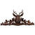 Aspen Stag Pediment