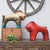 El Toro Pottery Sculpture - Red