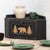 Bear Silhouette Corner Breadbox