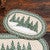 Winter Grove Oval Placemat
