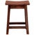 Barnwood Saddle Counter Stool - 24 Inch