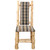 Cedar Log High Back Upholstered Side Chair