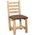 Cedar Log Upholstered Side Chair