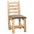 Cedar Log Upholstered Side Chair