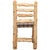 Cedar Log Upholstered Side Chair