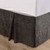 Midnight Chenille Bedskirt - Queen