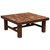 Checkered Red Oak Coffee Table