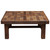 Checkered Red Oak Coffee Table