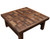 Checkered Red Oak Coffee Table