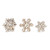 Falling Snow Decor - Set of 3