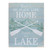 Mountain Lake Plaques - Set of 2