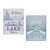 Mountain Lake Plaques - Set of 2