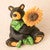 Bear with Sunflower Figurine - SALE