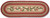 Branches of Cranberries Oval Rug