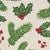 Holly Berry Braided Placemats - Set of 4