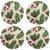 Holly Berry Braided Coasters - Set of 4 - OUT OF STOCK UNTIL 06/18/2025